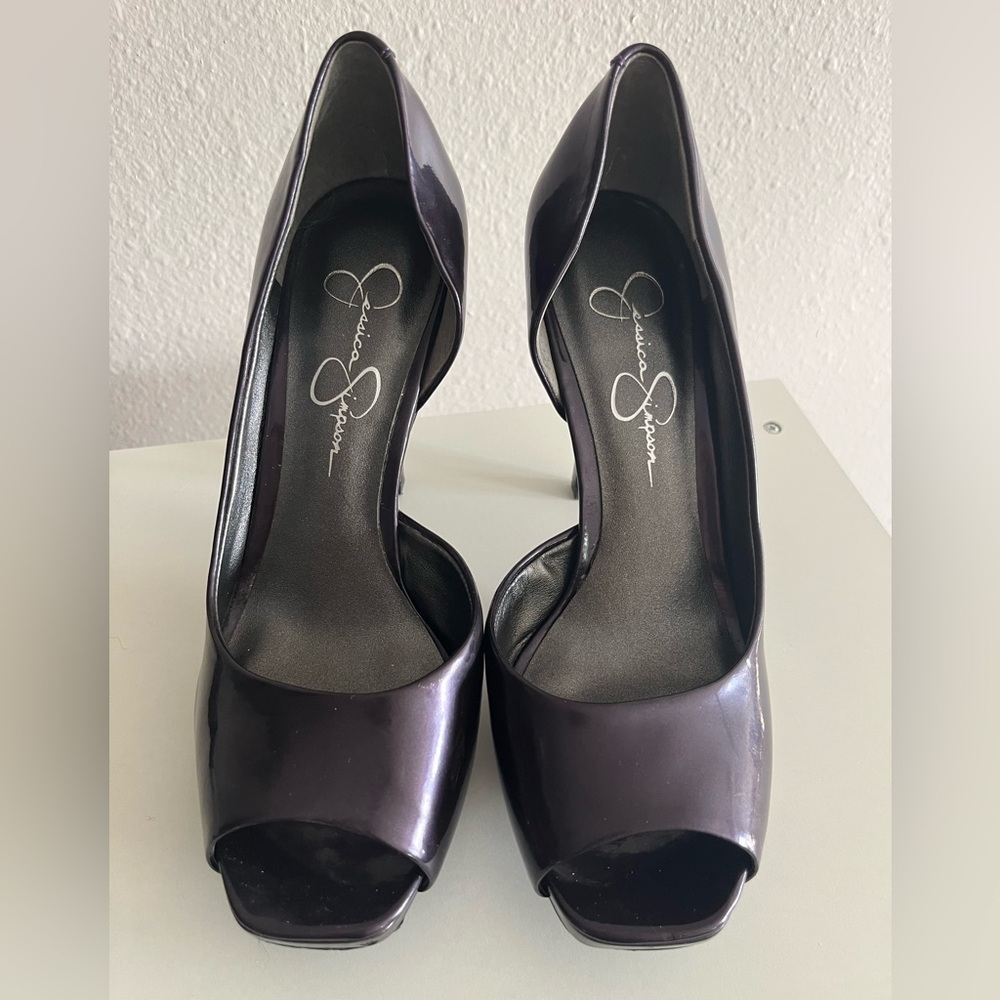 Jessica Simpson Electric Purple High Heels
